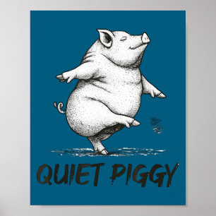 Poster Drôle Ggy Silencieux, Citation Ggy, Expression Ggy