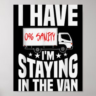 Poster Drôle je reste dans la camionnette Phasmophobia Fe