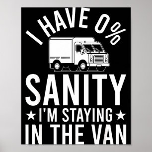 Poster Drôle je reste dans la camionnette Phasmophobia jo