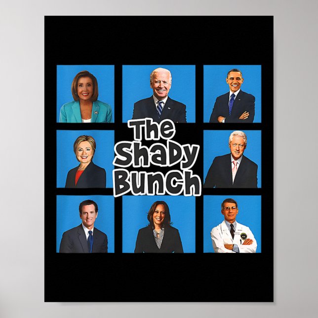 Poster Drôle Le Bunch Ombragé 2024 (Devant)