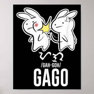 Poster Drôle Meilleur lapin philippin Slap Gago Gaga Phil