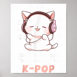 Poster Drôle mignon Amoureux des chats ne peut pas vous e