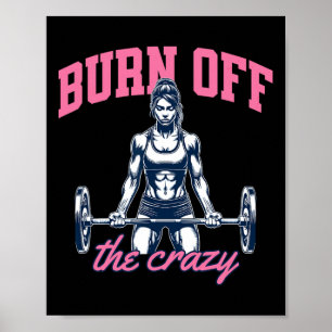 Poster Drôle Poids Bodybuilding Power Lifting Say