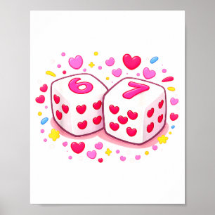 Poster Drôle Prépa 67 Saint Valentin Six Sept Dés 6 7 Hom