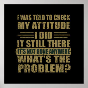 Poster Drôle sarcastique citations sarcastique humour int