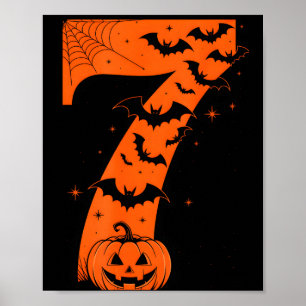 Poster Drôle Six Sept 6 7 Mème Conception Couples Hallowe