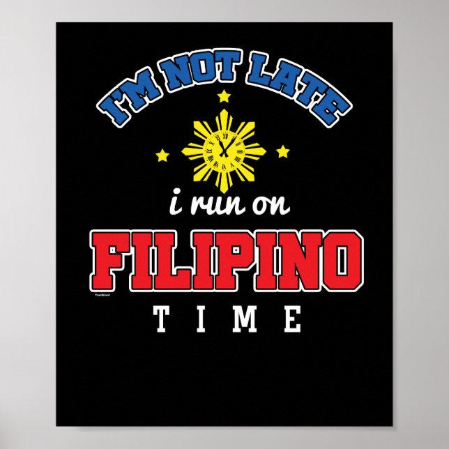 Poster Drôle temps philippin (Devant)