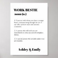 Drôle Travail Bestie Cadeau photo Hilarious Co-tra
