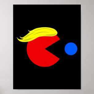 Poster Drôle Trump Man 2024 Pac Tee - Trump Man Ne Pac Bl