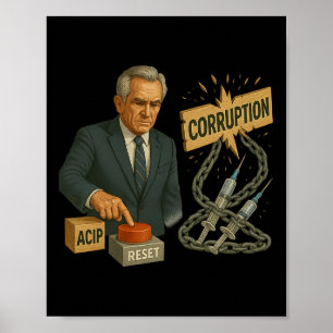 Poster Drôle Trump Robert Kennedy Jr. Ensemble Cdc Meme A