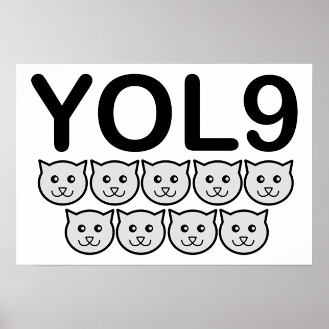 Poster drôle YOL9 (Devant)
