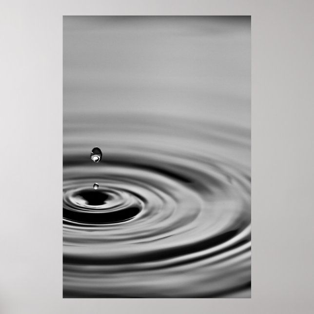 Poster Droplet Ricochet (Devant)
