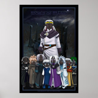 Poster Drowtales : âge sans lune : couverture du chapitre