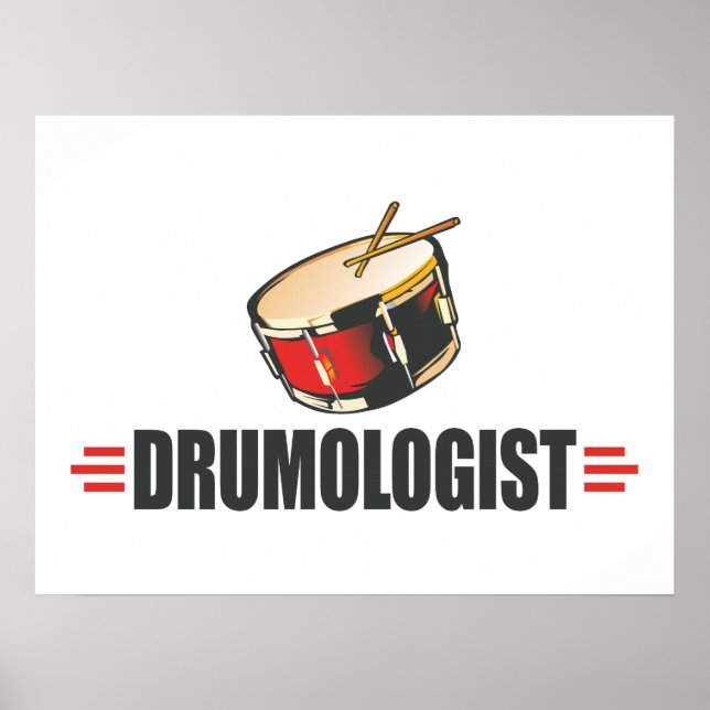 Poster Drum amusant (Devant)