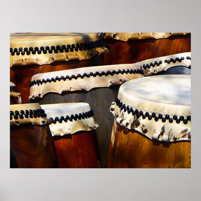 Poster Drums japonais (Devant)