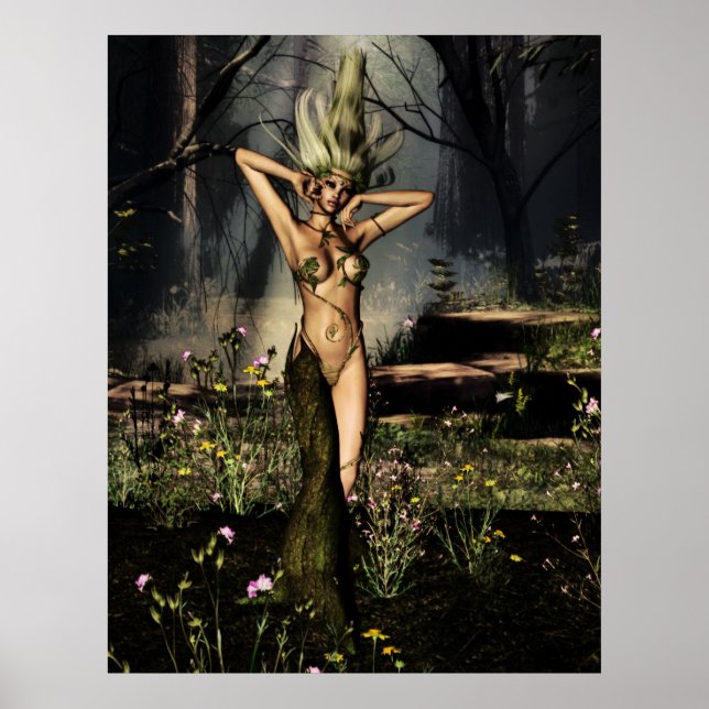 Poster Dryad simple (Devant)