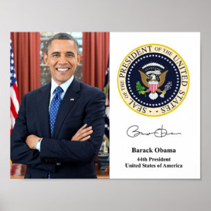 Poster du 44ème Président Obama