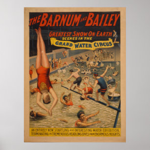 Poster du Barnum and Bailey Grand Water Circus