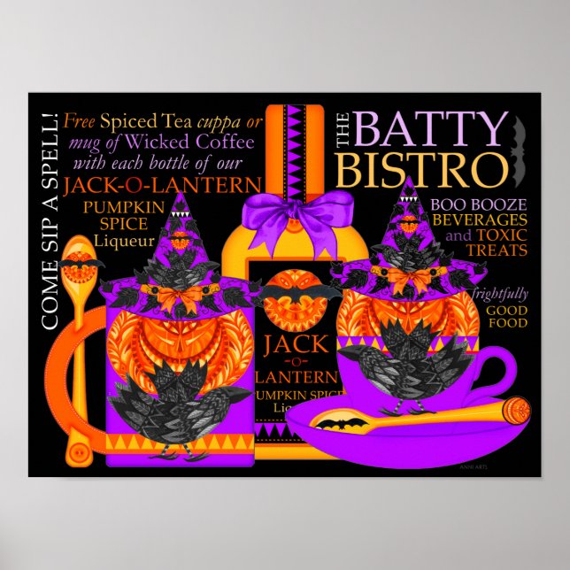 Poster du Batty Bistro (Devant)
