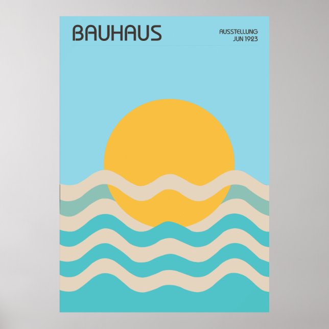 Poster du Bauhaus (Devant)