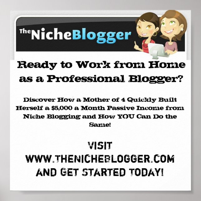 Poster du blogueur Niche (Devant)