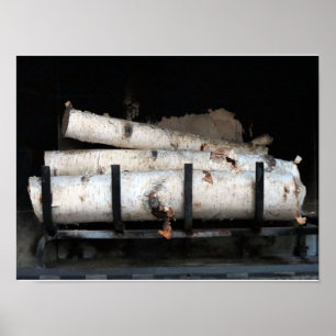 Poster Du Bois De Feu Dans Le Coeur