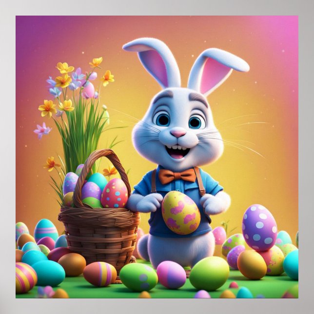 Poster du Bunny de Pâques (Devant)