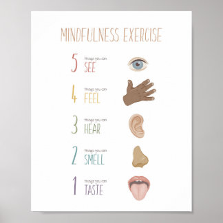 Poster du bureau de psychologie de la pleine consc