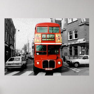 Poster du bus de Londres 3