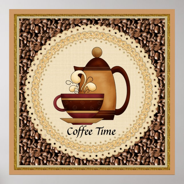 Poster du café (Devant)