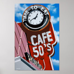 Poster du Cafe 50's Diner on Historic Route 66