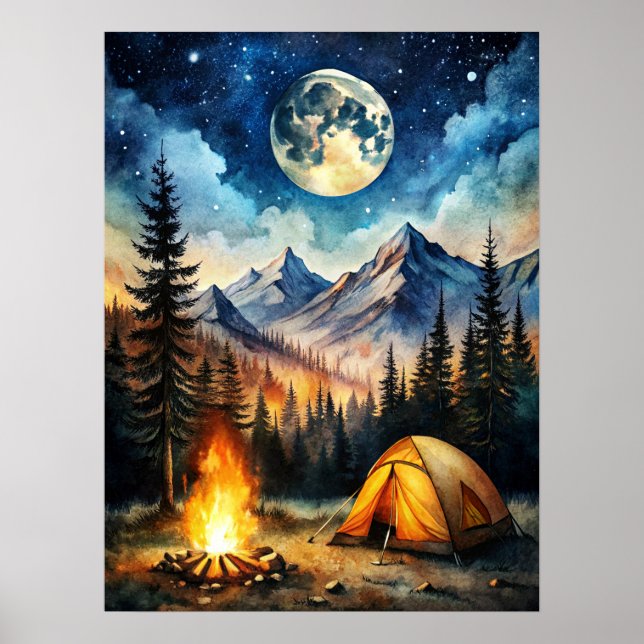 Poster du camping (Devant)