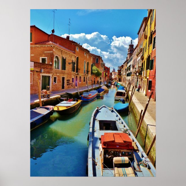 Poster du canal de Venise (Devant)