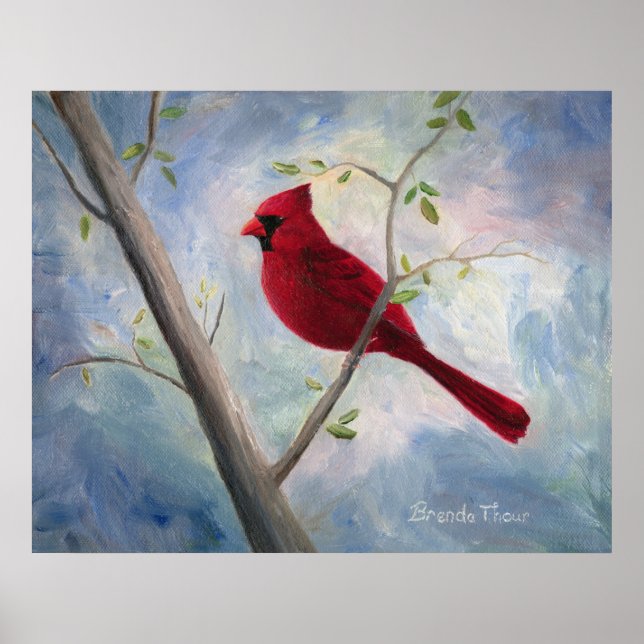 Poster du cardinal (Devant)