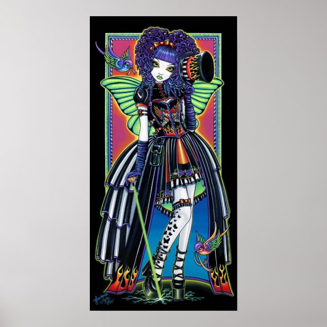 Poster du Carnaval Juxtapose Magique Arc-en-ciel (Devant)