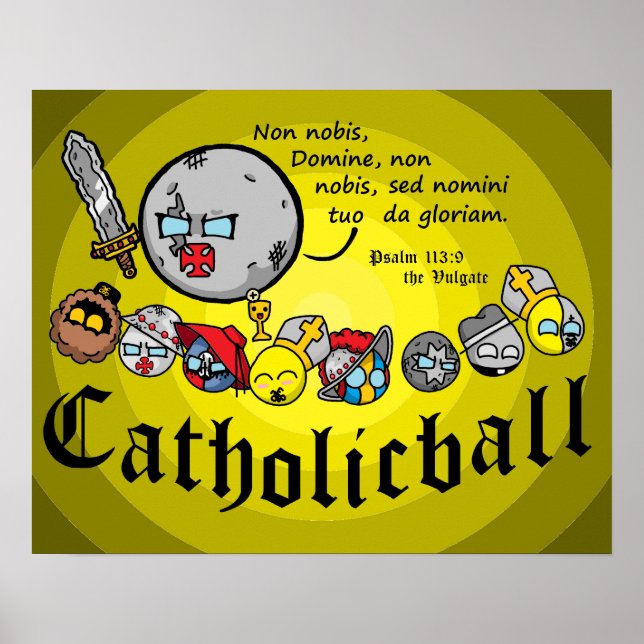 Poster du Catholicball (Devant)