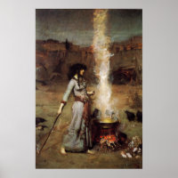Poster du cercle magique Waterhouse