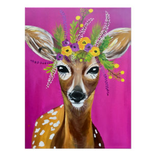Poster du cerf brillant