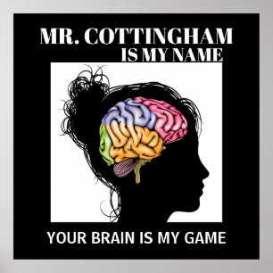 Poster du cerveau de l'enseignant