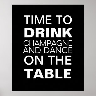 Poster du Champagne Party
