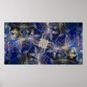 Poster du chaos fractal