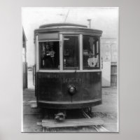 Poster du chariot vintage