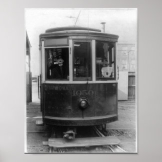 Poster du chariot vintage