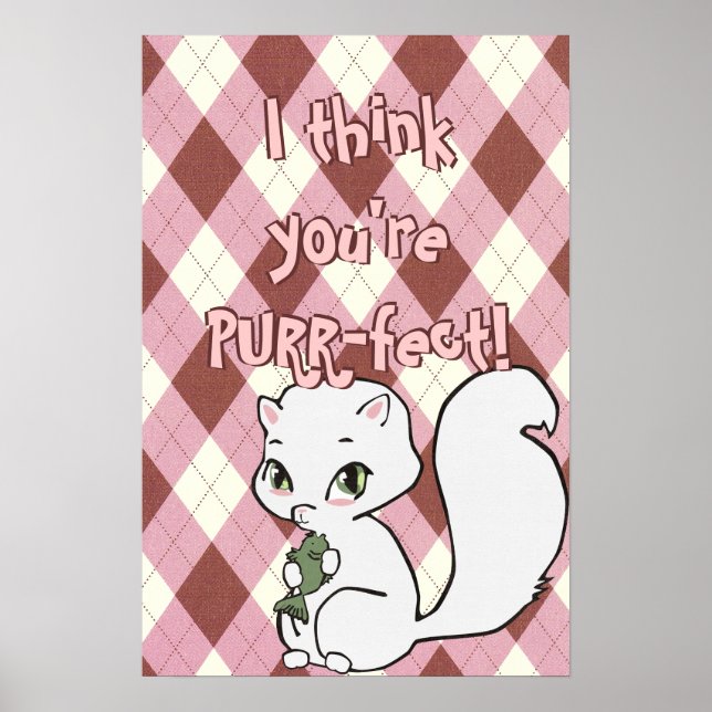 Poster du chat Cutie (Devant)