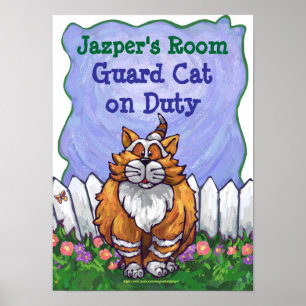 Poster du chat Ginger My Room