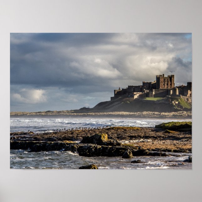 Poster du château de Bamburgh/Imprimer (Devant)