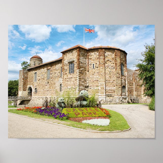 Poster du château de Colchester (Devant)
