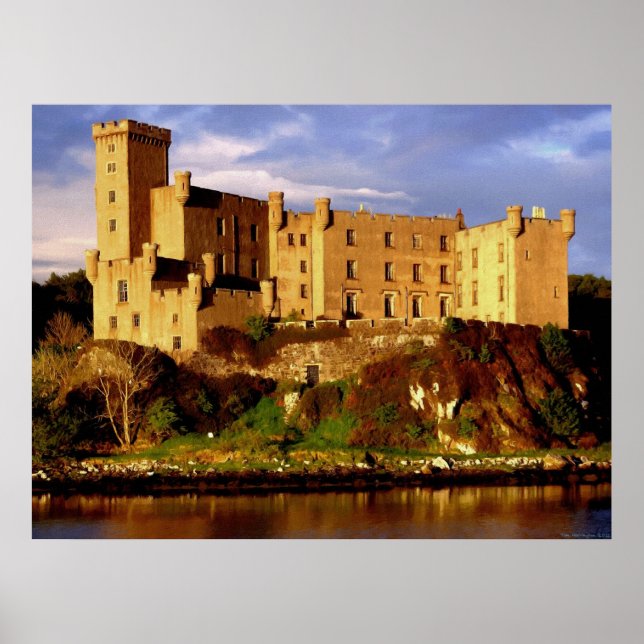 Poster du château de Dunvegan (Devant)