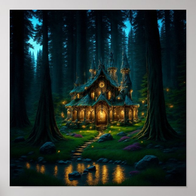 Poster du château Elven Glade (Devant)