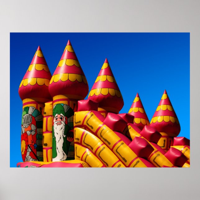 Poster du château gonflable (Devant)